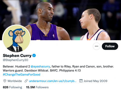 Stephen Curry Twitter