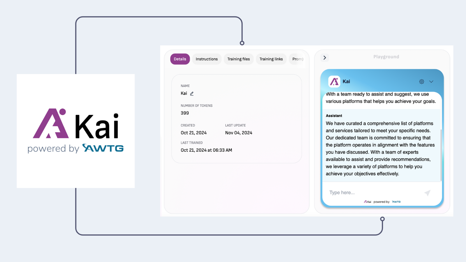 AWTG Kai AI Assistant Features